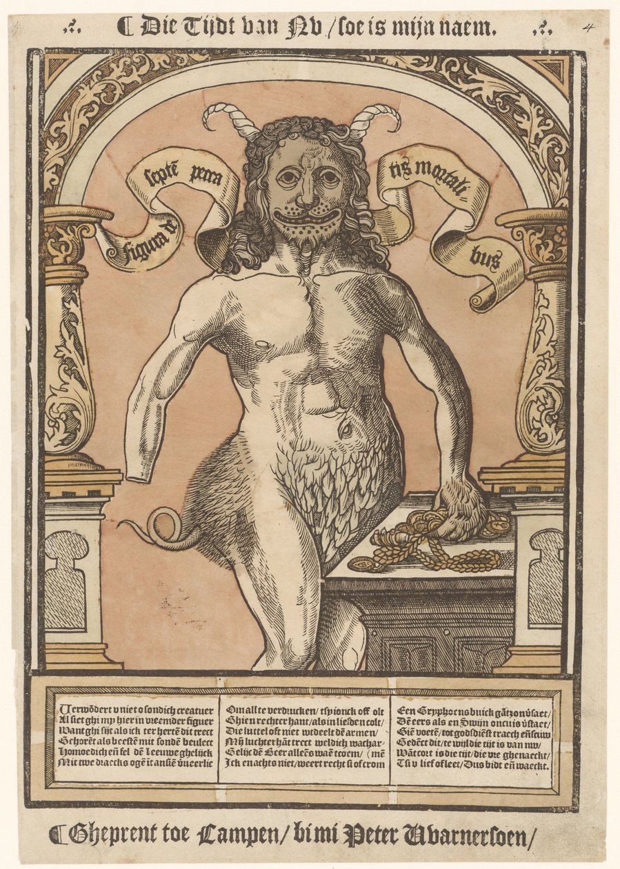 The Seven Deadly Sins (Die Tijdt van Nu / Soe is Mijn Naam) by Anonymous