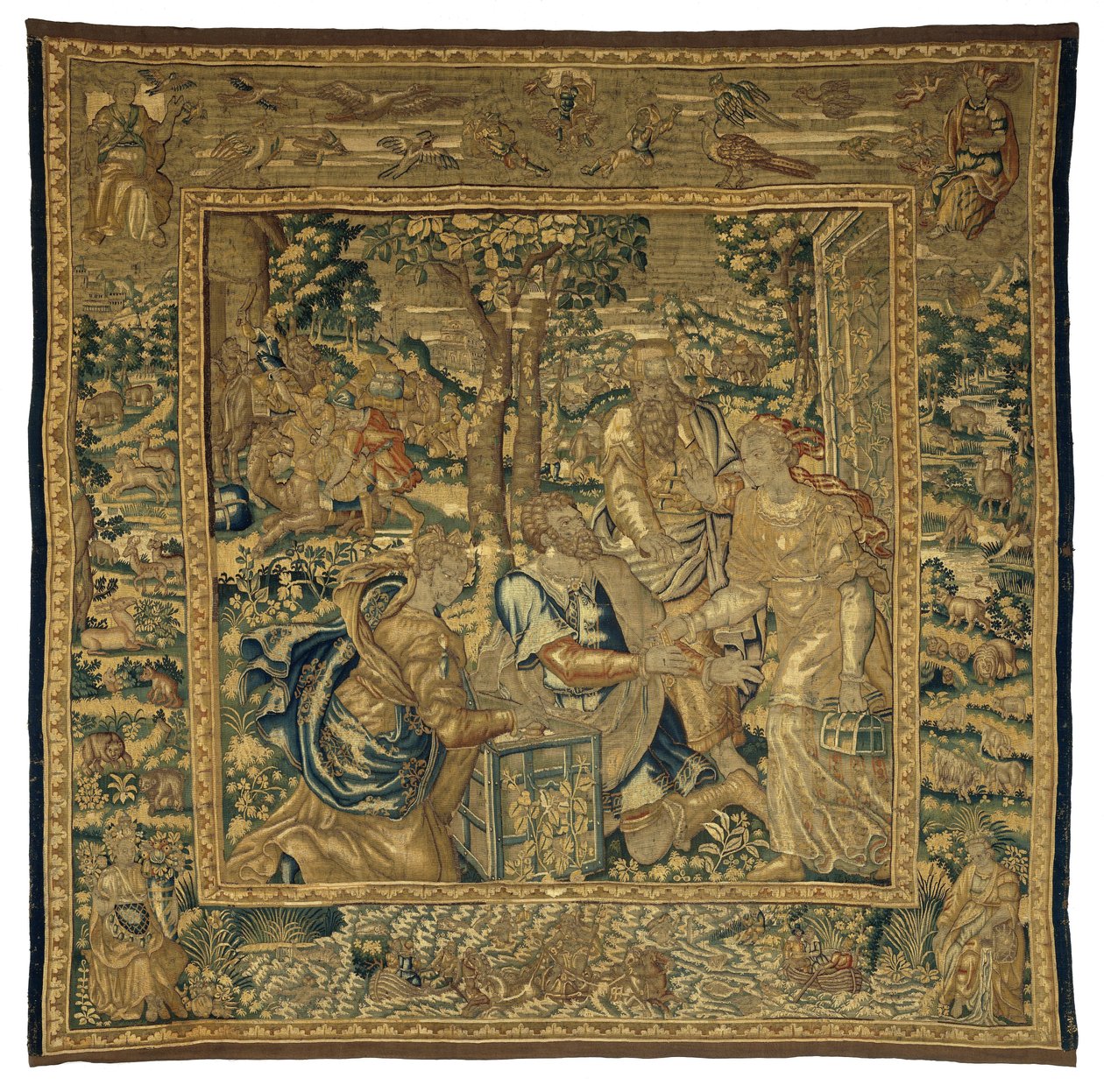 Eliezer Presents Gifts to Rebekah by Anonymous