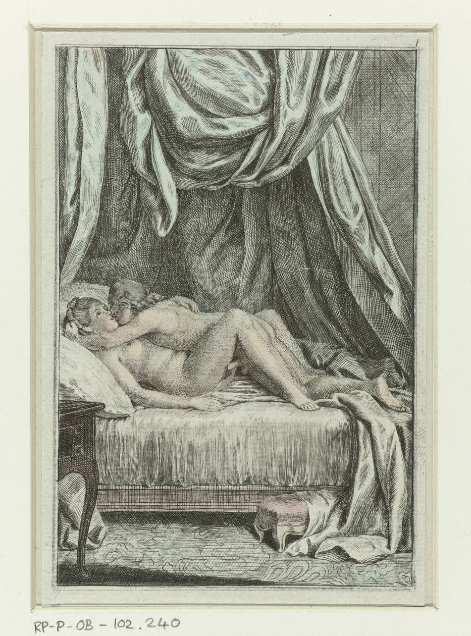 Erotic Series with Couples in Bed by Anonymous