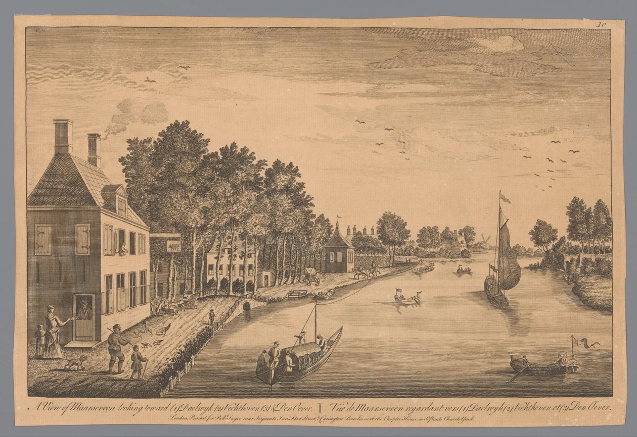 A View of Maarseveen by Anonymous