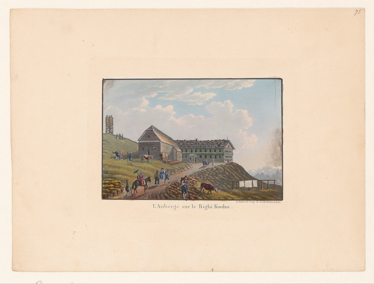 View of Rigi Kulm by Anonymous