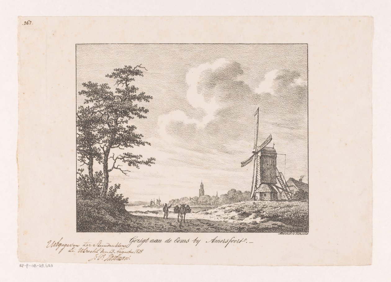 View of the Eems near Amersfoort by Anonymous