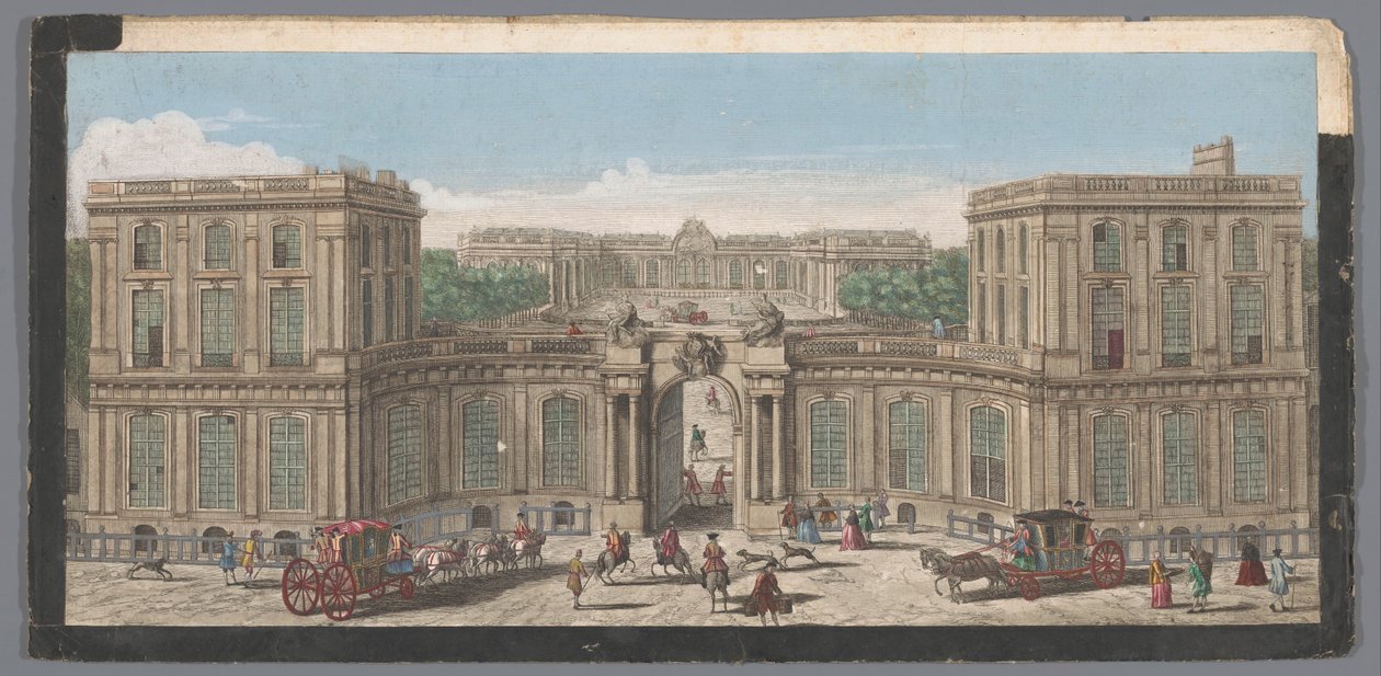 View of the Front of a Palace by Anonymous