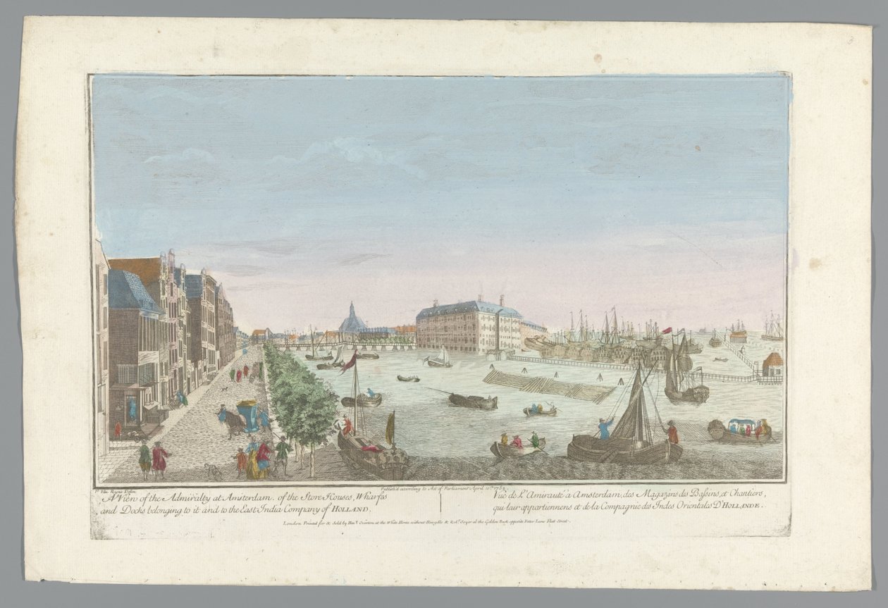 View of the Admiralty at Amsterdam by Anonymous