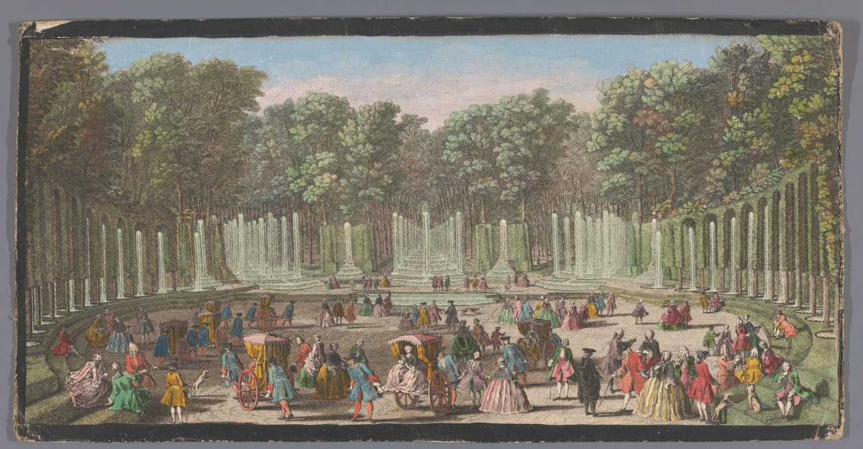 View of the Bosquet du Théâtre d