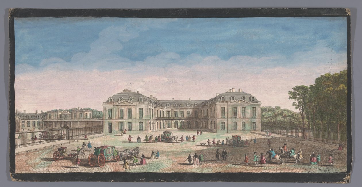 View of the Château de Choisy by Anonymous
