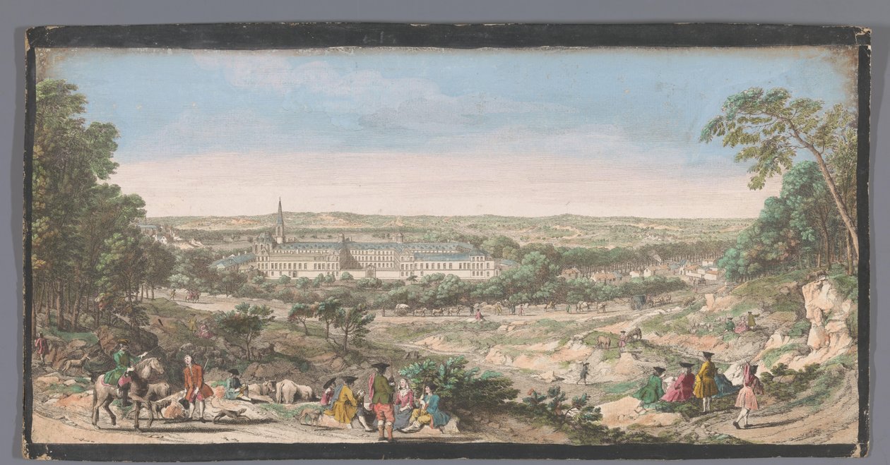 View of the Maison Royale de Saint-Louis in Saint-Cyr by Anonymous
