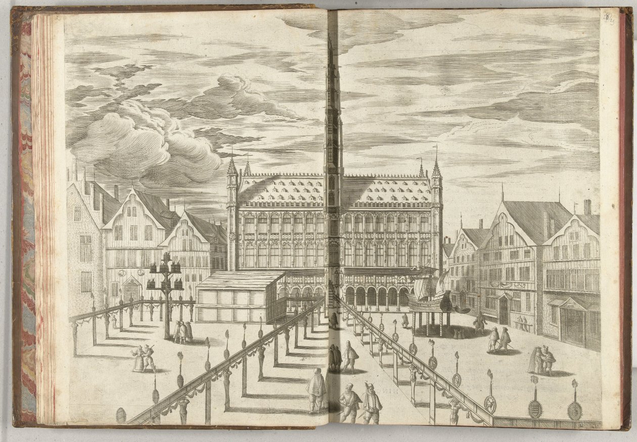 Great Market with Honorary Gallery, 1594 by Anonymous