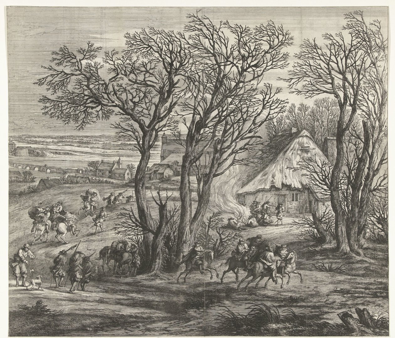 The French Army Before Ypres, 1678 by Anonymous