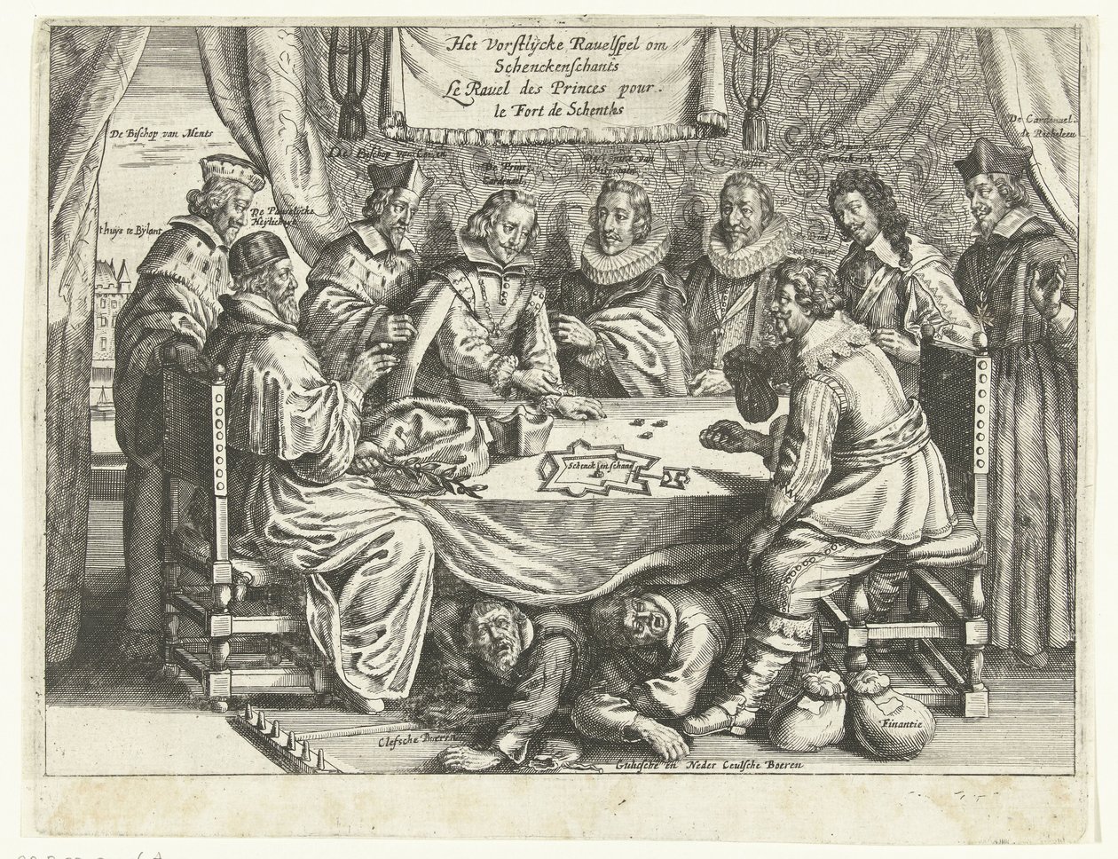 The Game for Schenckenschans, 1635-1636 by Anonymous