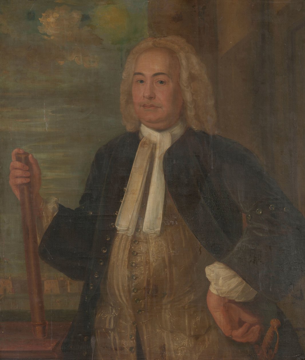 Portrait of Johannes Thedens, Governor-General of the Dutch East India Company by Anonymous