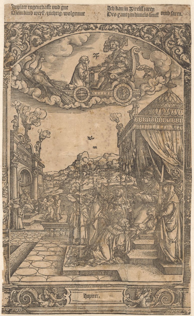 Jupiter and His Planetary Children (The Seven Planets) by Anonymous