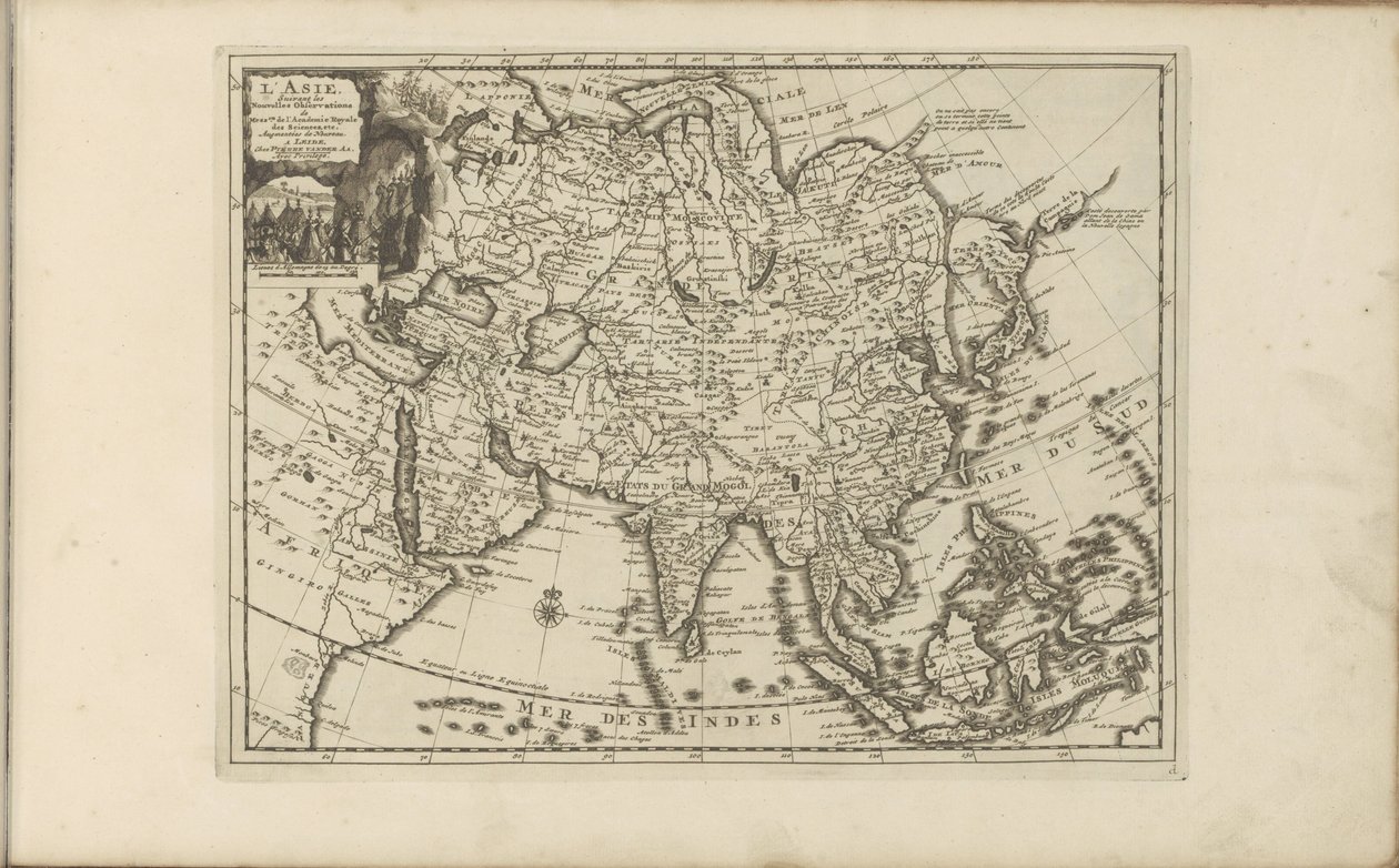 Map of Asia by Anonymous