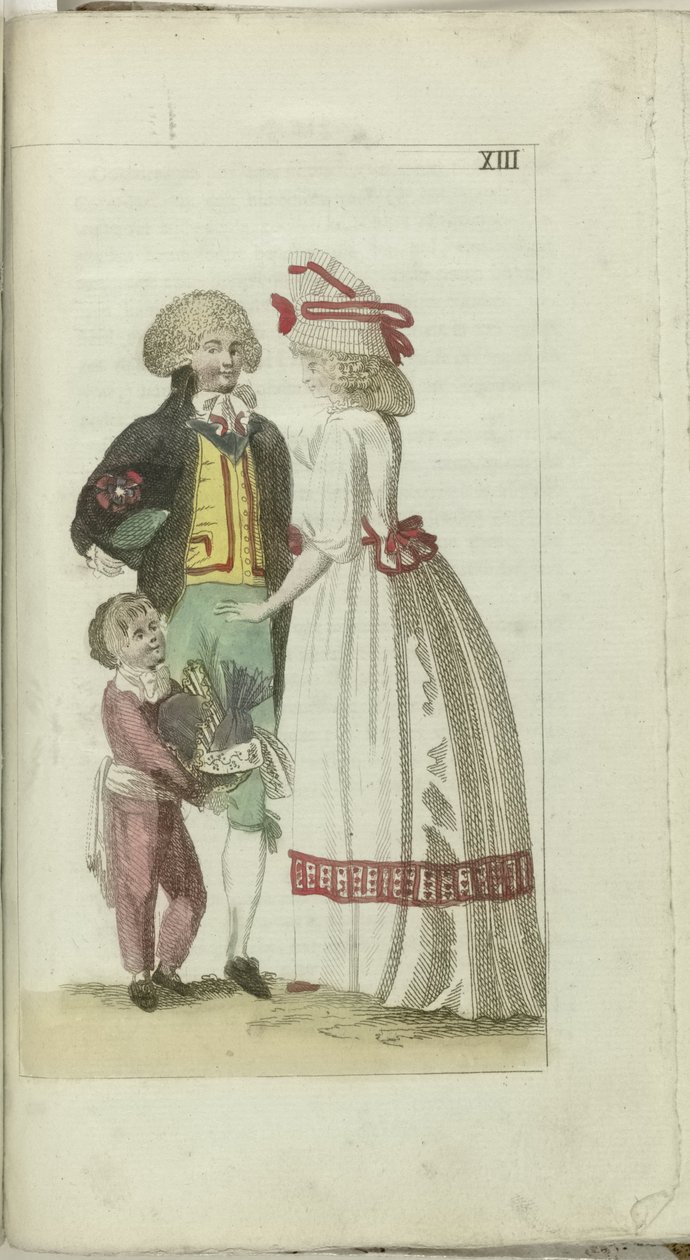 Cabinet of Fashion and Taste 1791, Plate XIII by Anonymous