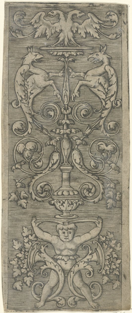 Candelabrum with a Child at the Base by Anonymous