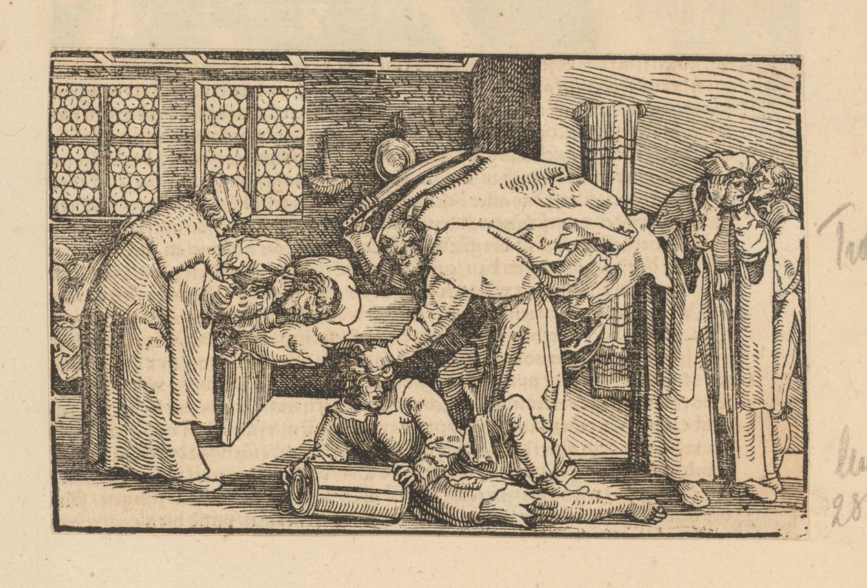 Man at Ear Doctor and Peter Cutting Off Malchus