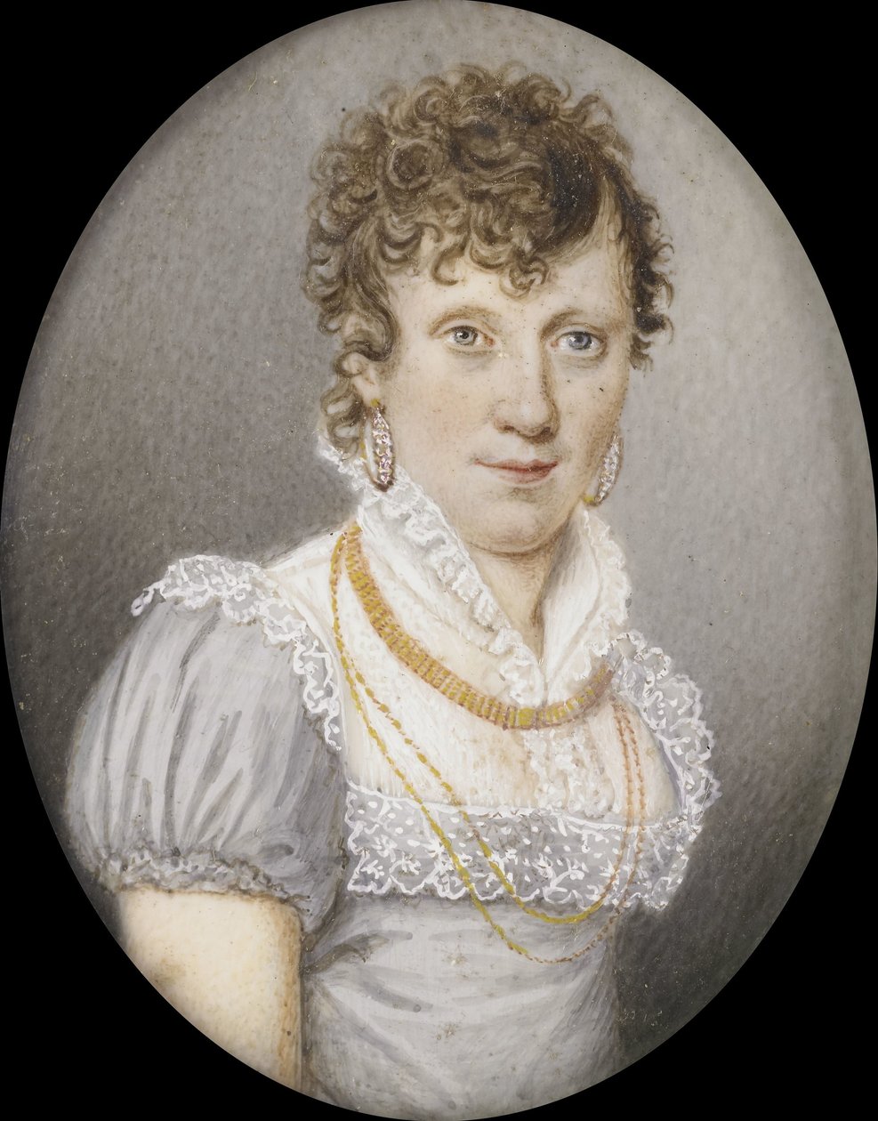 Maria Elisabeth Schreiber (1765-1822), Wife of Georg Albrecht Diederichs by Anonymous