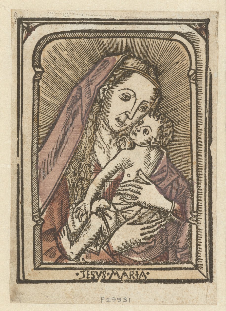 Mary with Child by Anonymous