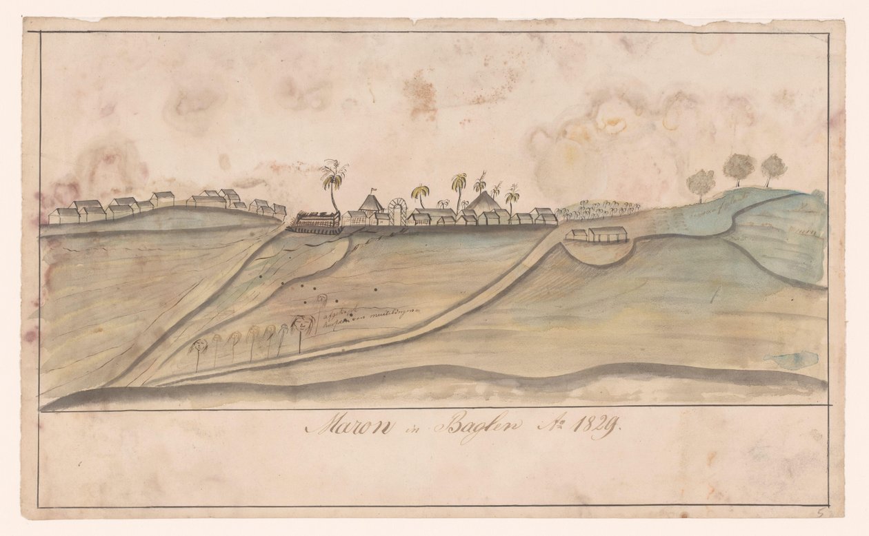 Maron in Baglen, 1829 by Anonymous