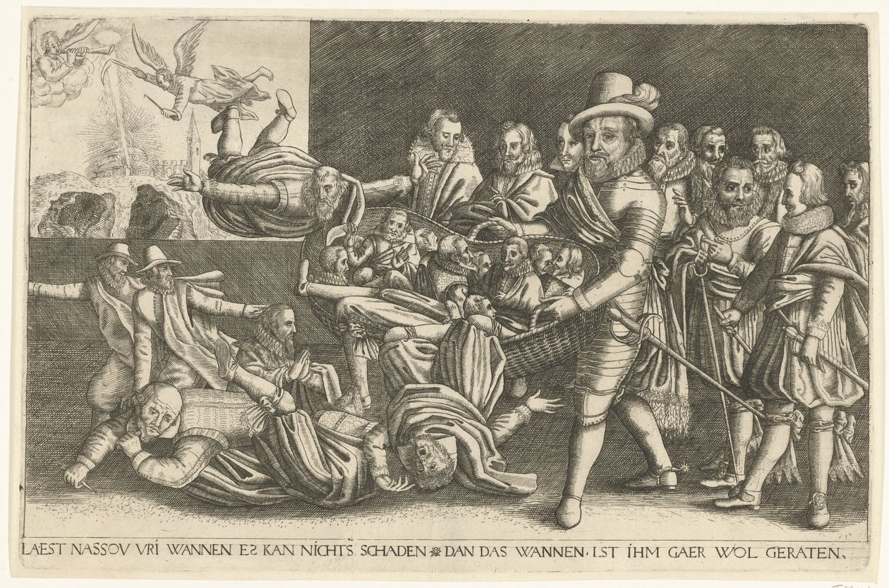 Maurits Separates the Wheat from the Chaff, 1618 by Anonymous