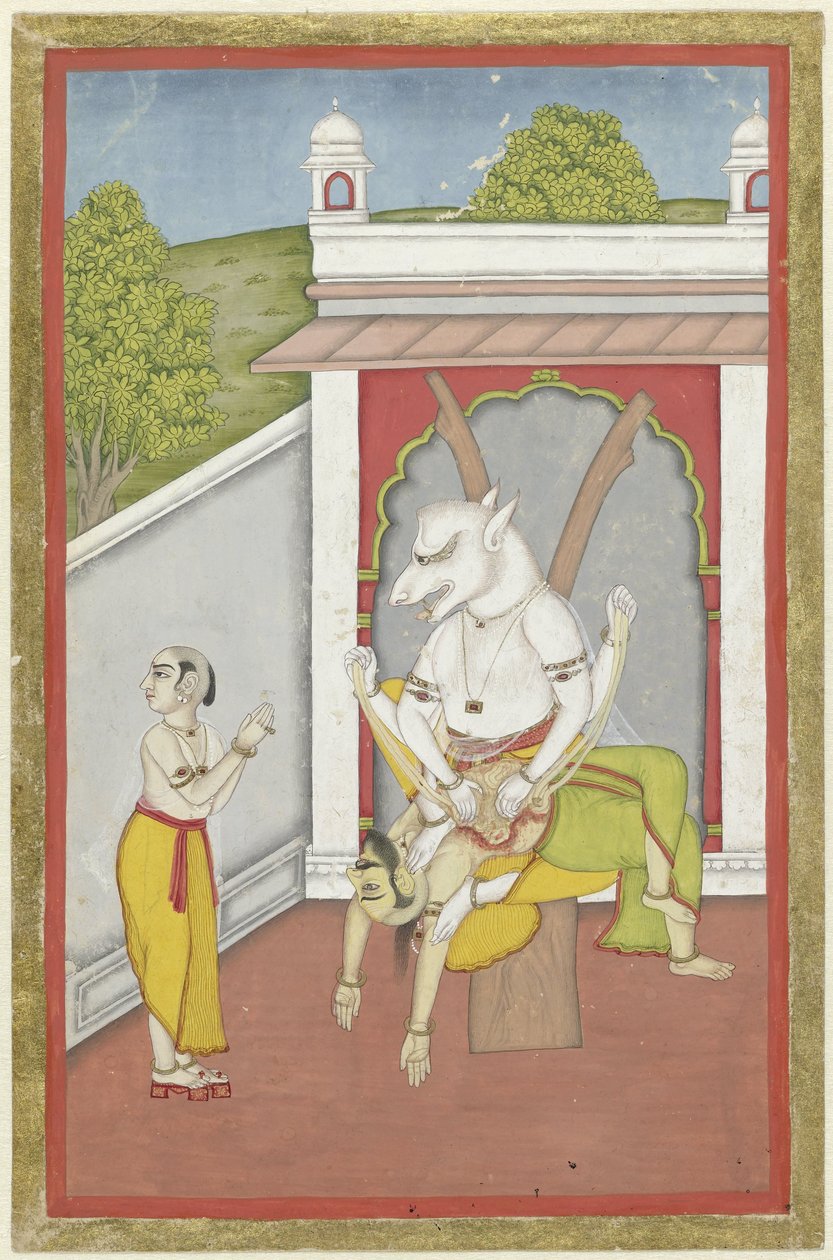 Narasimha (the Man-Lion Incarnation of Vishnu) by Anonymous