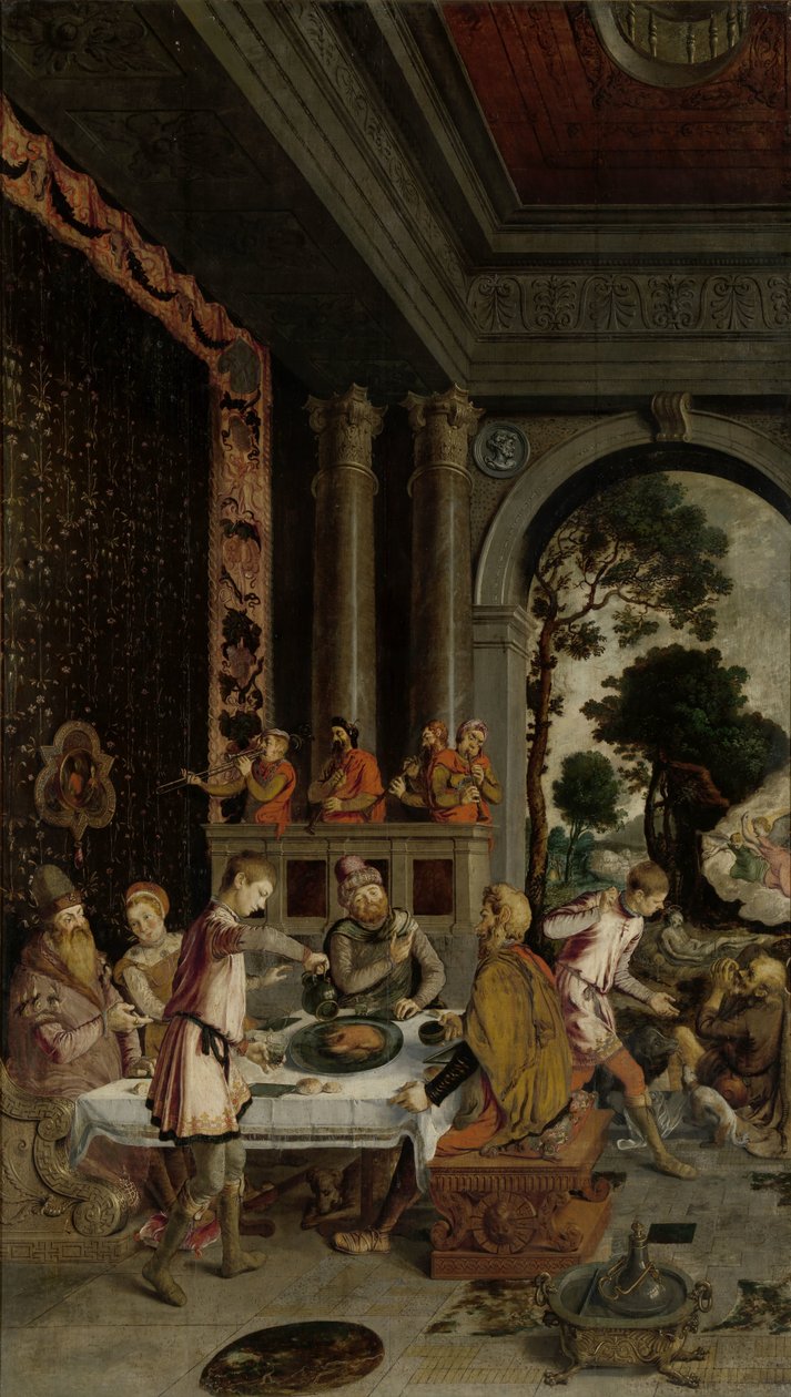 Parable of the Rich Man and Poor Lazarus by Anonymous