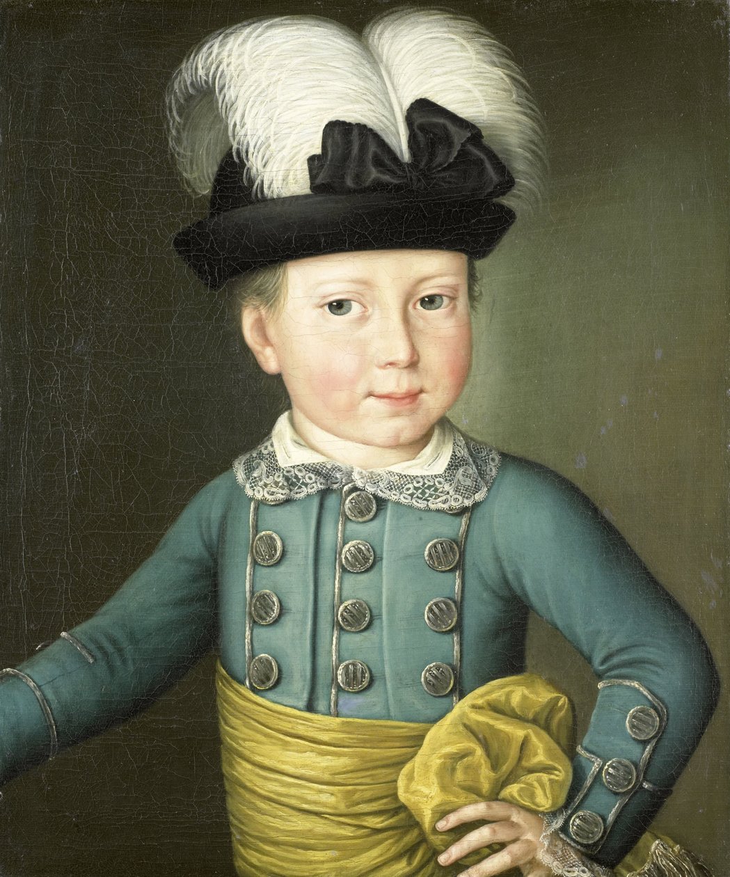 Portrait of William Frederick, Prince of Orange-Nassau, Later King William I, as a Child by Anonymous