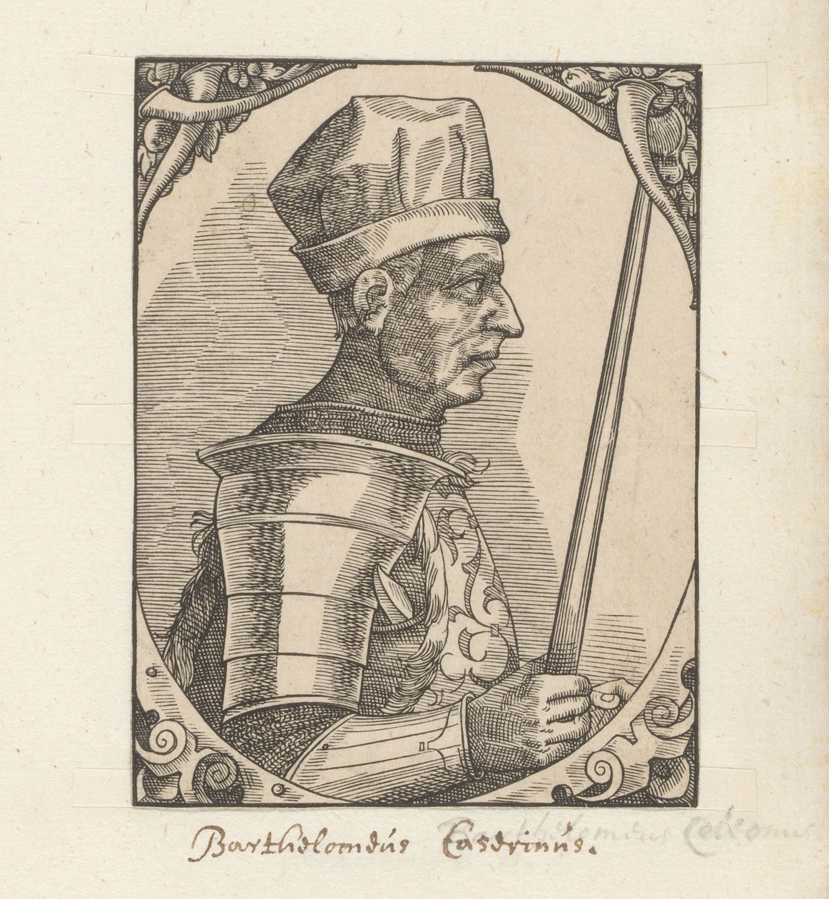 Portrait of Bartolomeo Colleoni by Anonymous