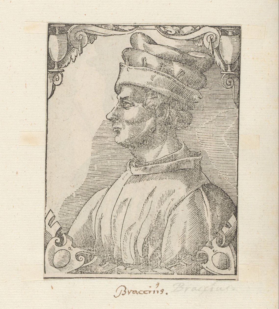 Portrait of Braccio da Montone by Anonymous