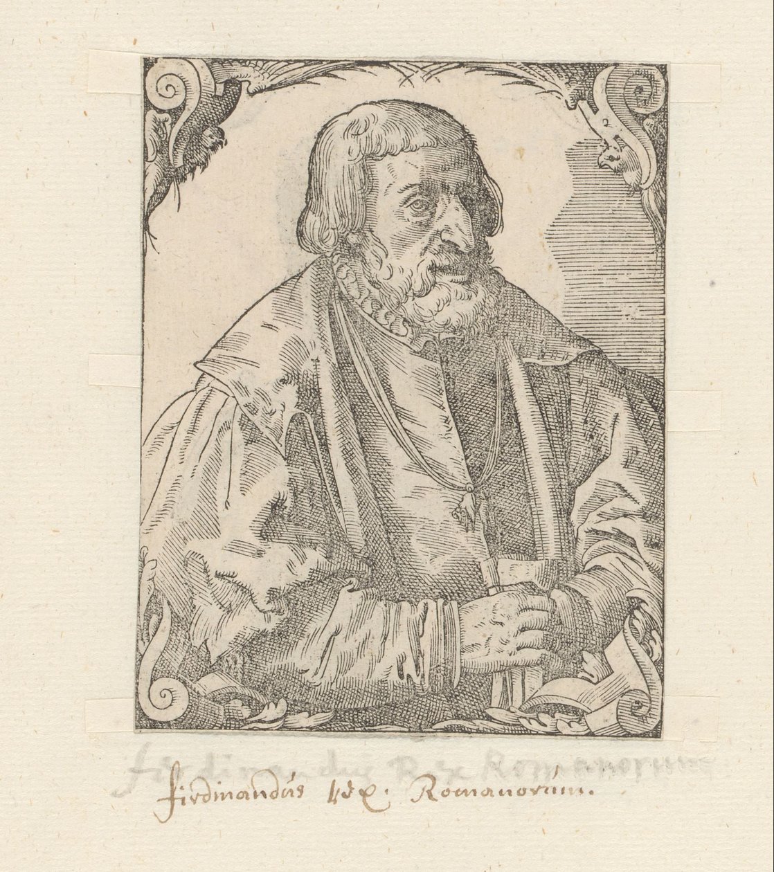 Portrait of Ferdinand I of Habsburg by Anonymous