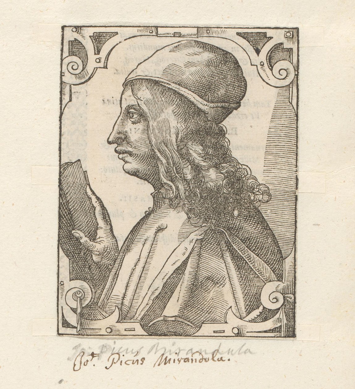 Portrait of Giovanni Pico della Mirandola by Anonymous