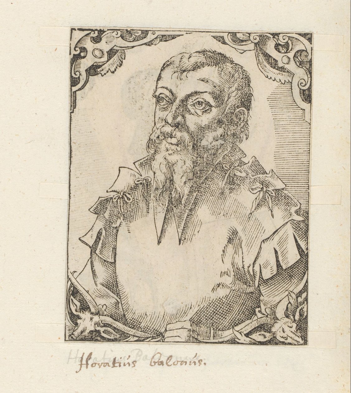 Portrait of Horatio Baglioni by Anonymous