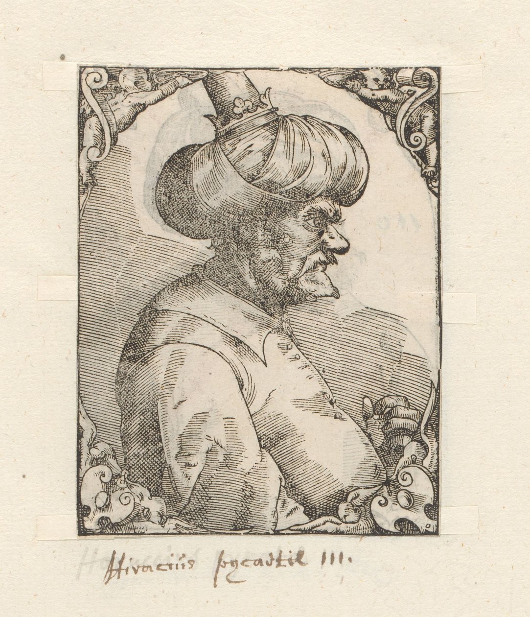 Portrait of Horuccius Barbarosso by Anonymous
