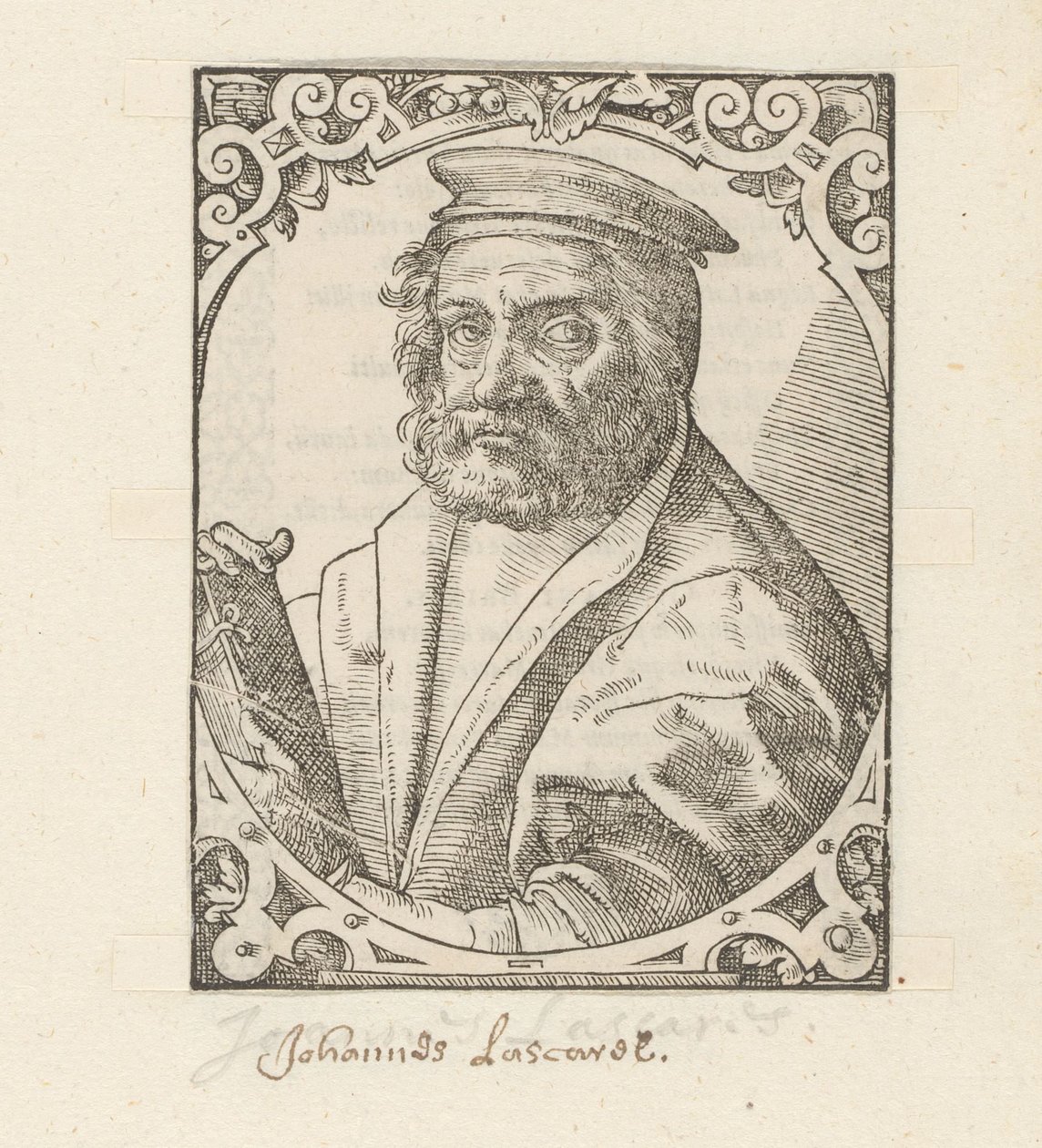 Portrait of Johannes Lascaris by Anonymous