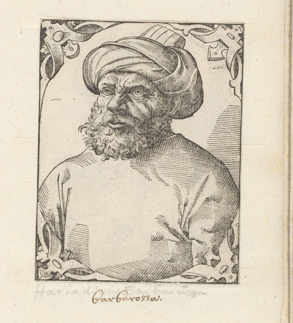 Portrait of Khair ad-Din by Anonymous