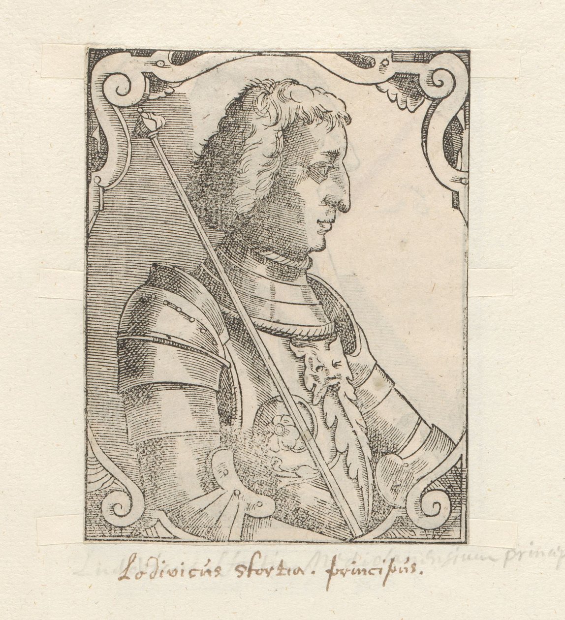 Portrait of Ludovico Sforza by Anonymous