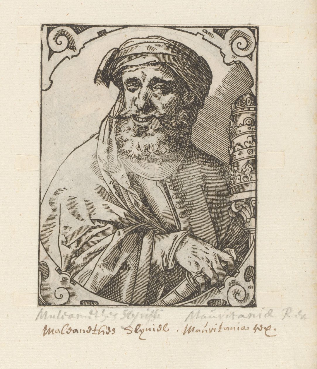 Portrait of Muleamethes Scyriffi by Anonymous