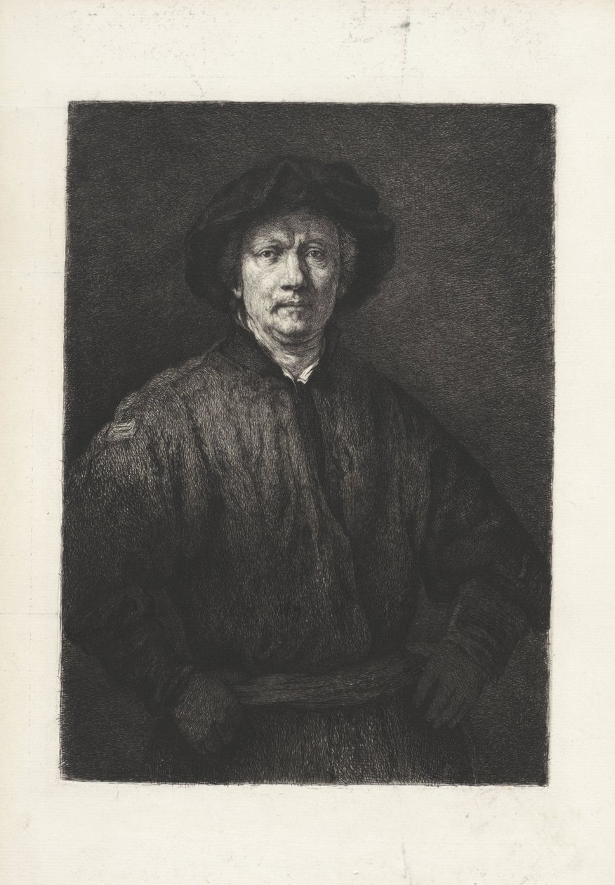 Portrait of Rembrandt Harmensz. van Rijn by Anonymous