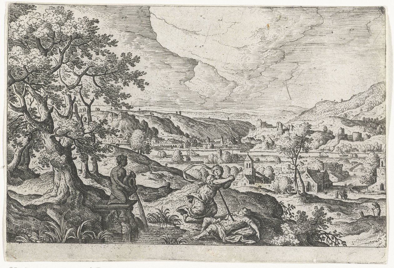 Pyramus and Thisbe by Anonymous