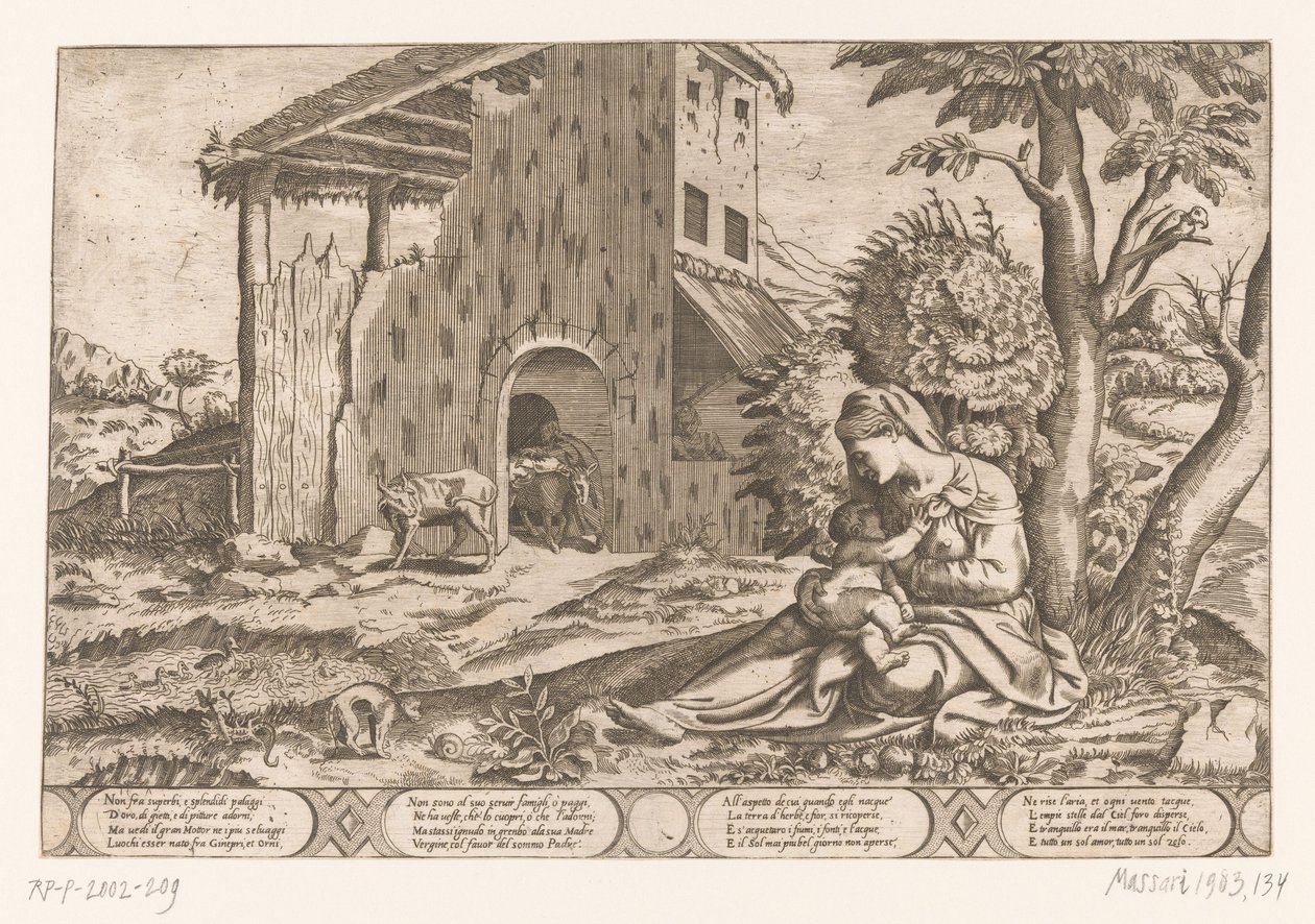 Rest on the Flight into Egypt by Anonymous