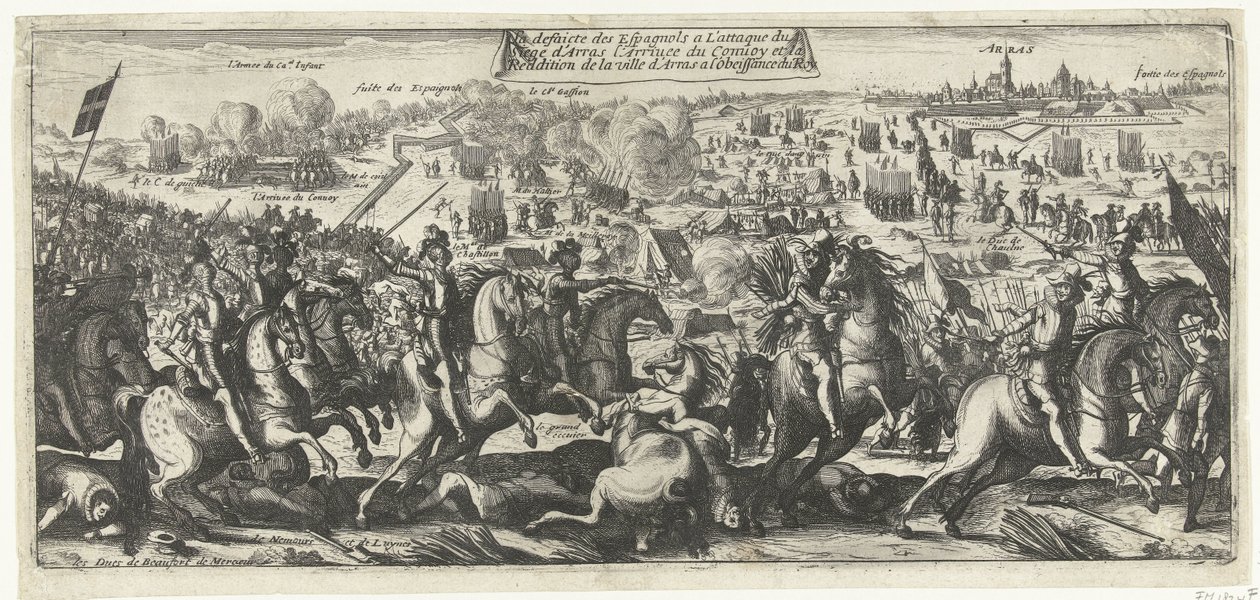 Cavalry Battle at Arras, 1640 (La defaicte des Espognols a L