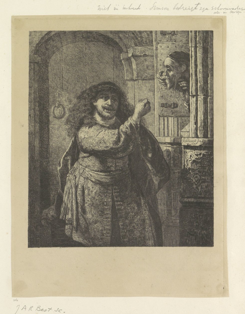 Samson Accuses His Father-in-Law by Anonymous