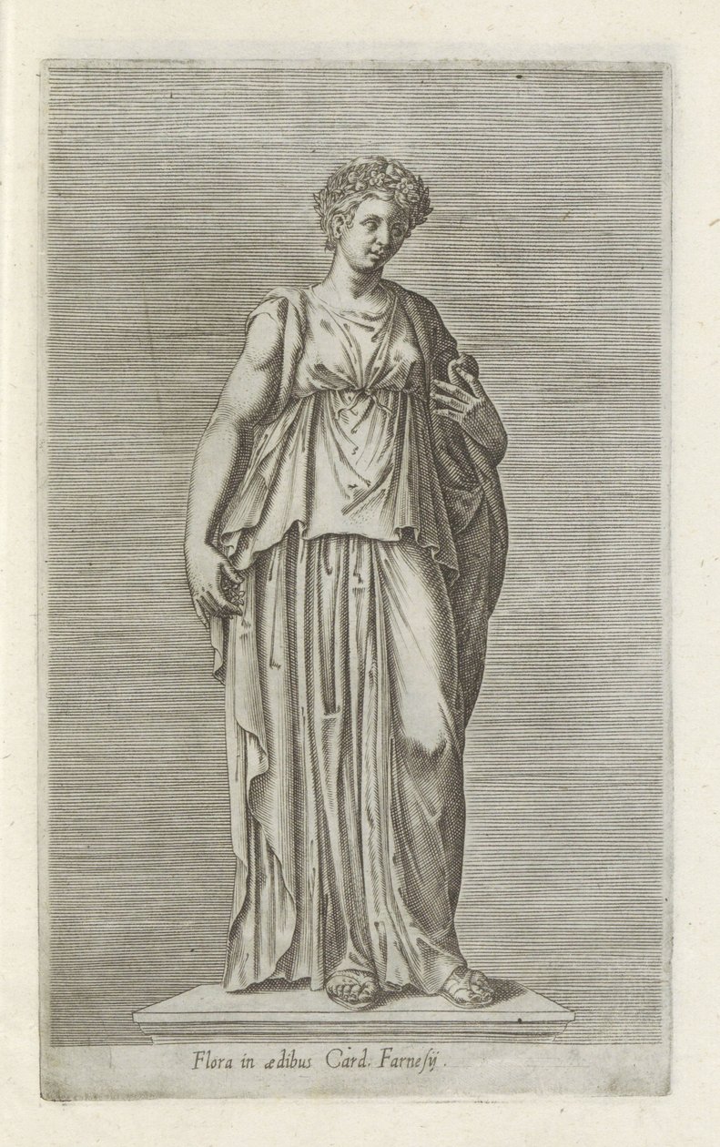 Sculpture of Flora by Anonymous