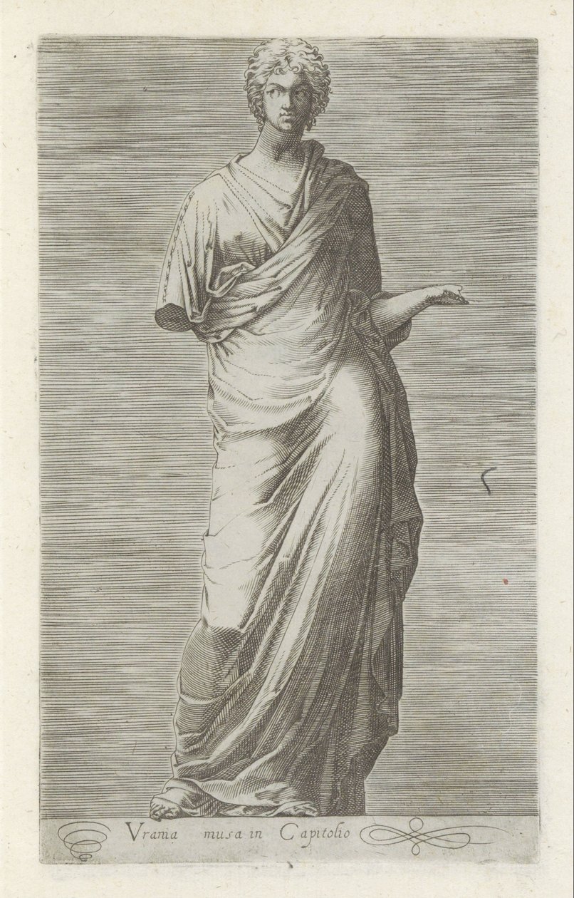 Sculpture of Urania, Muse of Astronomy by Anonymous