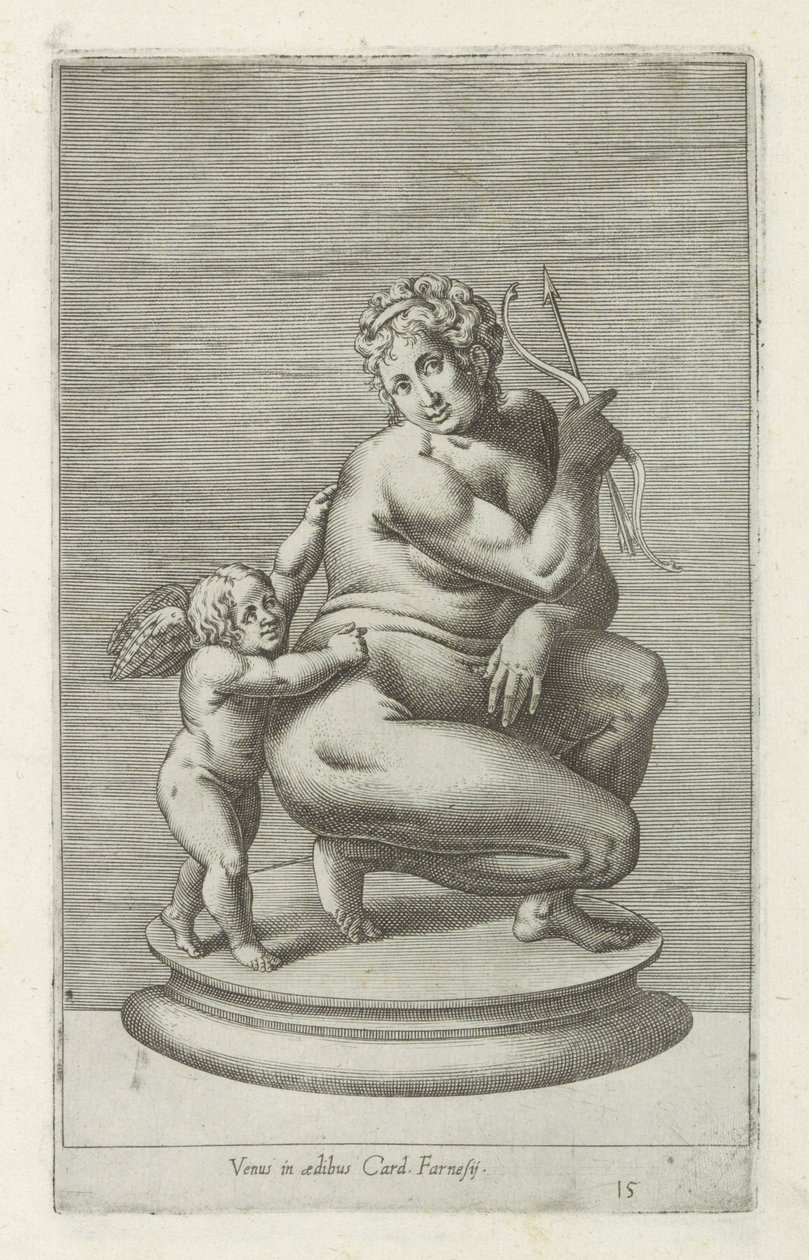 Sculpture of Venus and Amor by Anonymous
