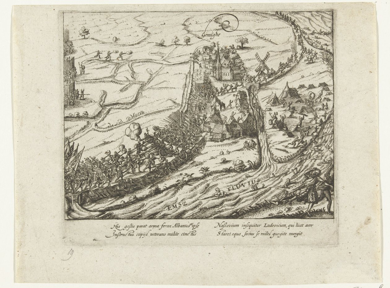 Battle of Jemmingen, 1568 by Anonymous