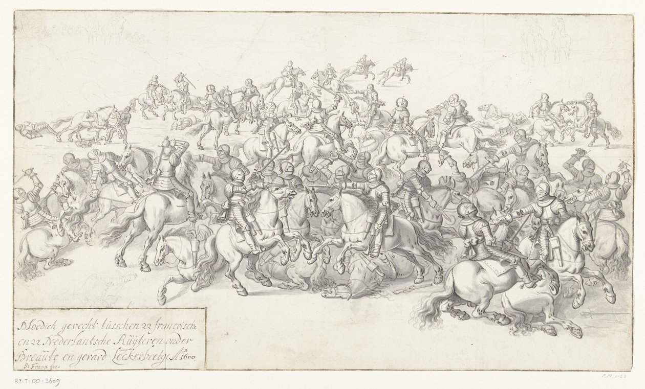 Battle of Lekkerbeetje, 1600 by Anonymous