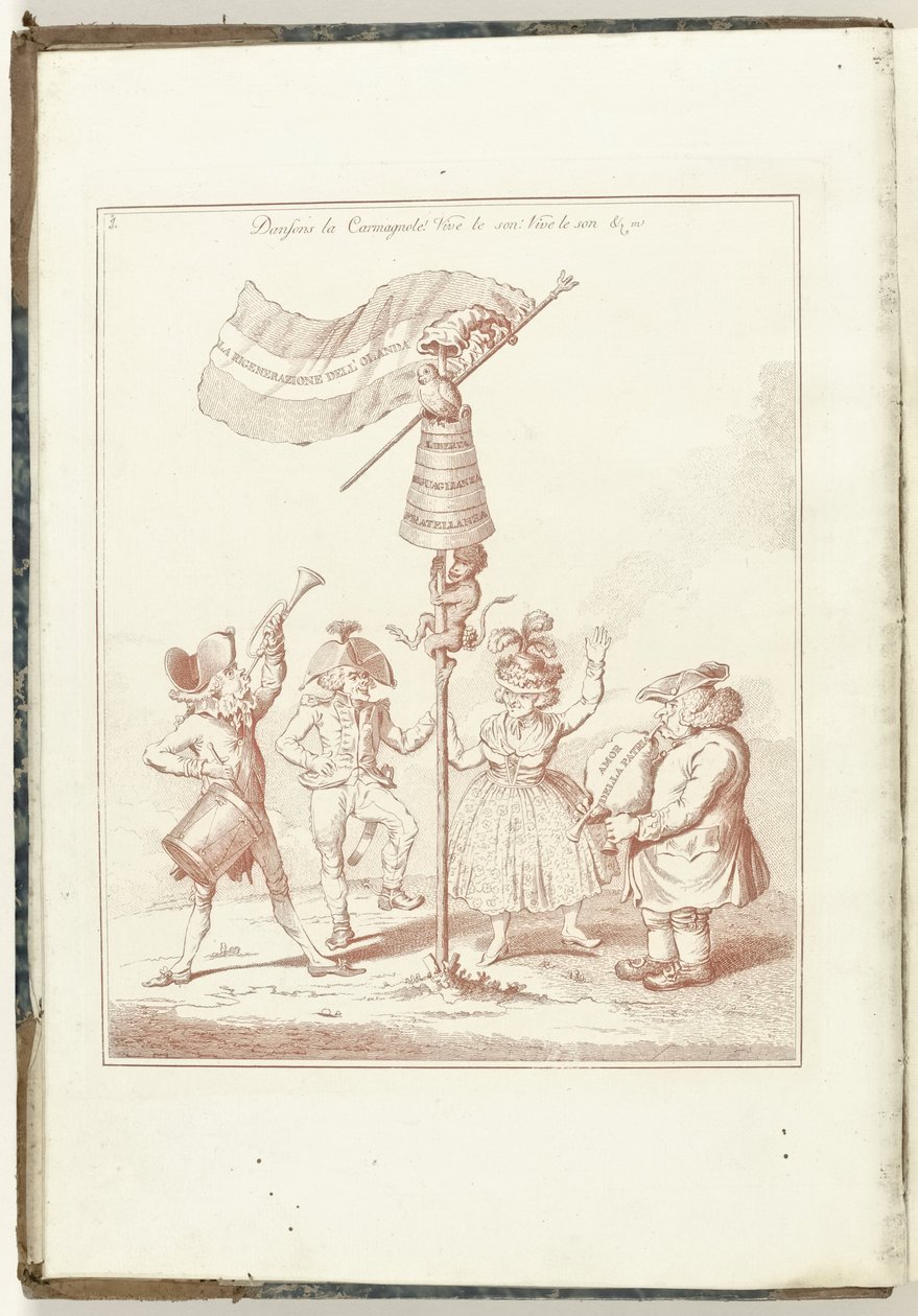 Title Page of the Series: The Regeneration of Holland, 1795 by Anonymous