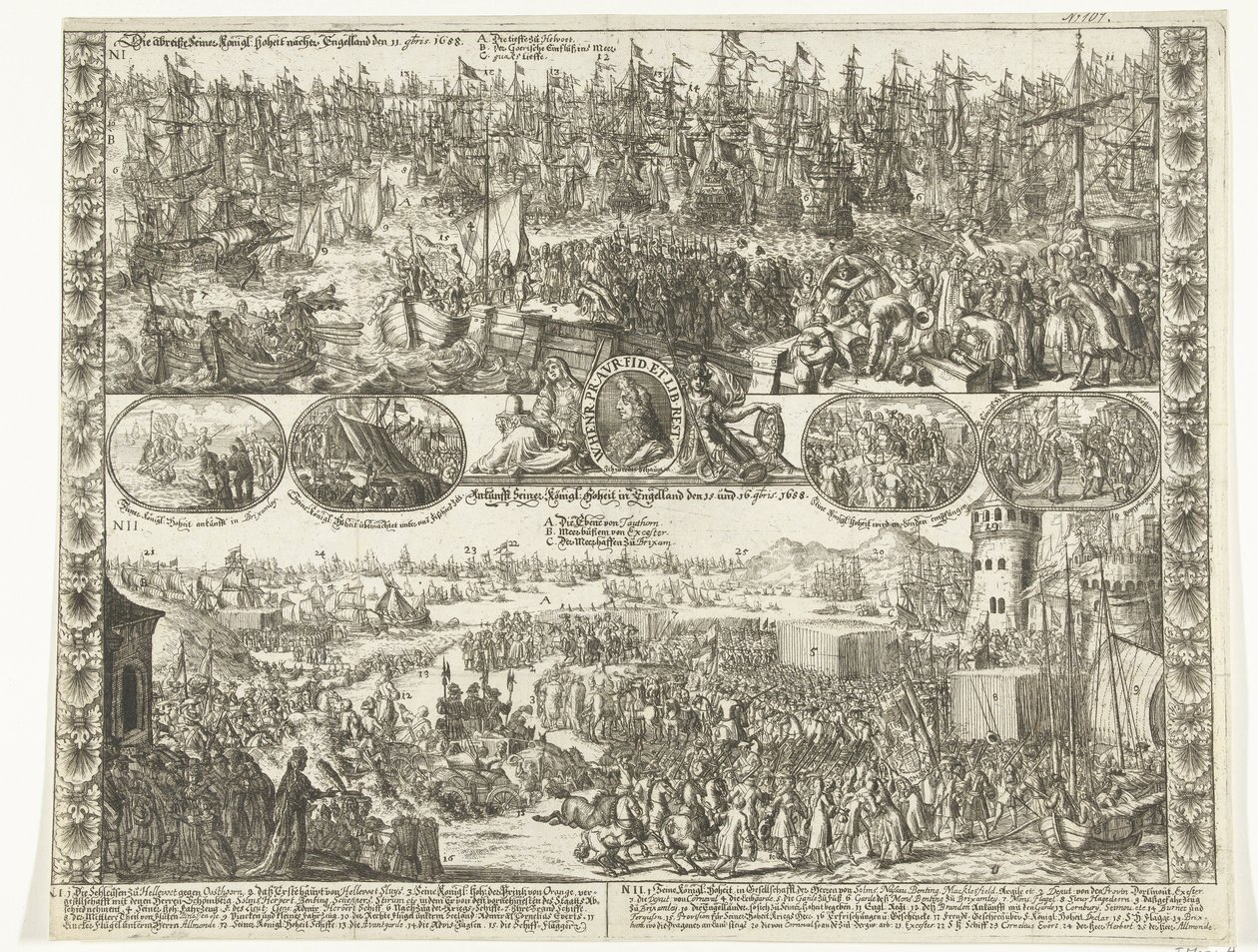 Journey of William III to England, 1688 by Anonymous