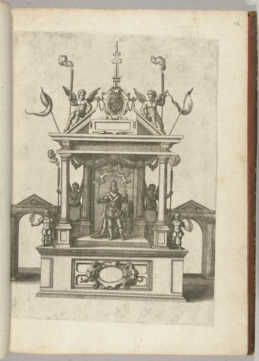 Scene with Emperor Rudolf II, 1594 by Anonymous